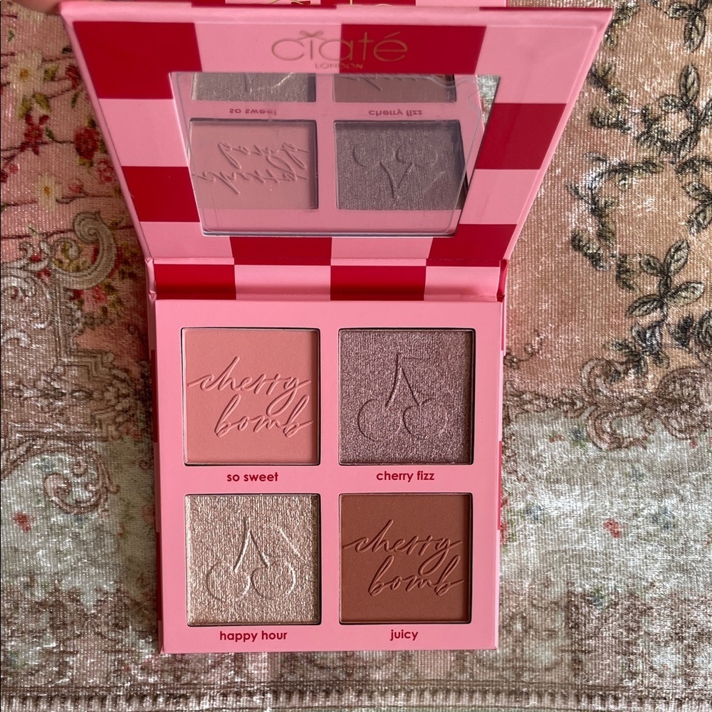 CIATE London|Cherry Bomb Blush Palette~Light/Medium| BNIB